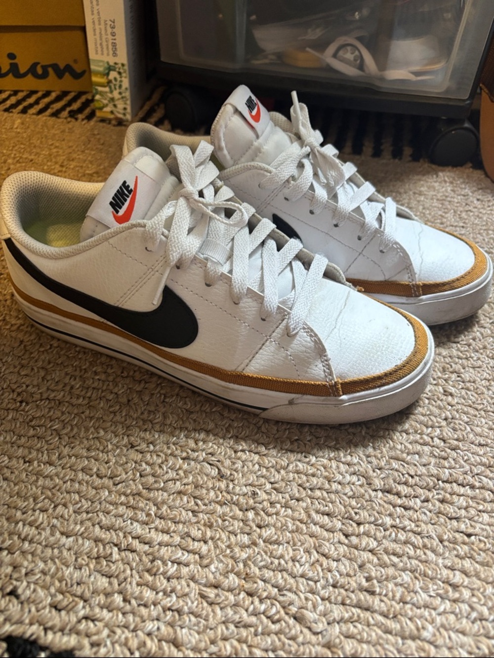 Nike Women’s Court Legacy Next Nature Low-Top Sneakers W8 PREOWNED